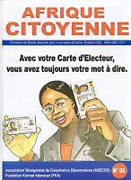Carte électorale sénégalaise