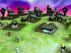 une vue du monde de Populous