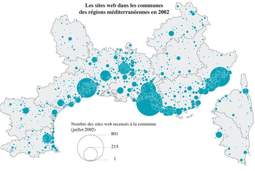Cartographie des sites web sur l