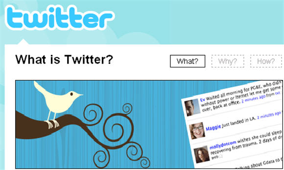 La home de Twitter