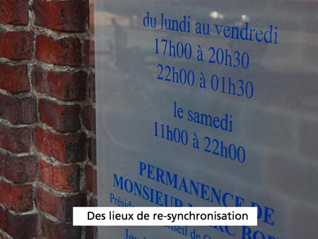 Horaires modulables Horaires modulables