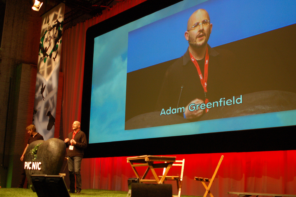 Adam Greenfield à Picnic par WhiteAfrican Adam Greenfield à Picnic par WhiteAfrican