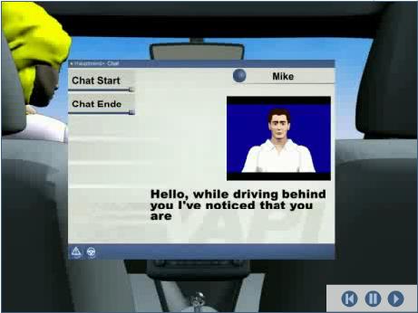 Chat en mode car2car