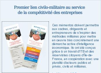 Mémento civilo-militaire de renseignement