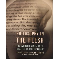 La couverture de Philosophy in Flesh, le livre de George Lakoff La couverture de Philosophy in Flesh, le livre de George Lakoff