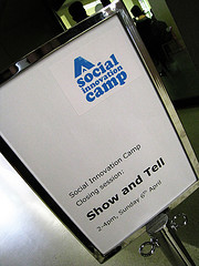 Image du Social Innovation Camp organisé le 4 avril 2008 dans les locaux de la Young Foundation britannique par Aleksi Aaltonen