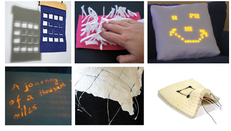 Quelques-uns des projets d'étudiants du Fluid Interfaces Group Quelques-uns des projets d'étudiants du Fluid Interfaces Group
