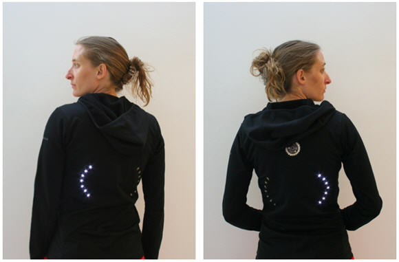 La veste qui réagit à vos mouvements La veste qui réagit à vos mouvements !