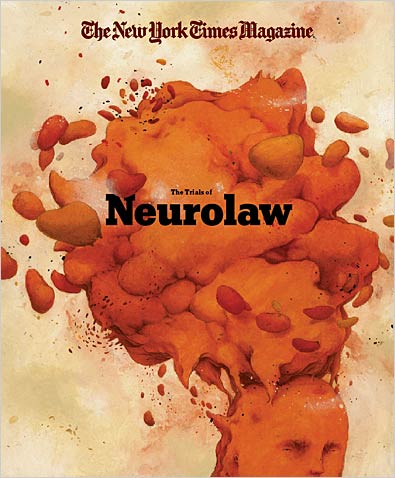 La couverture du New York Times Magazine sur la NeuroLaw La couverture du New York Times Magazine sur la NeuroLaw