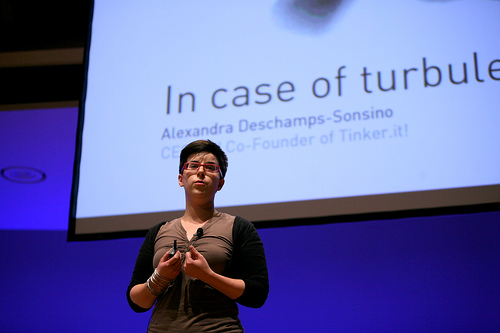 Alexandra Deschamps-Sonsino par Alex Dunne à la Web 2.0 Expo 2008