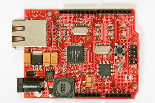 Une carte Arduino par Matt Biddulph