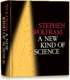 La couverture du livre A new kind of science La couverture du livre A new kind of science