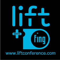 Lift with Fing logo