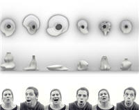 Les vases 3D de François Brument et leurs souffleurs Les vases 3D de François Brument et leurs souffleurs