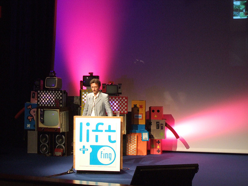 François Jégou, à Lift France 2009, par UserStudio