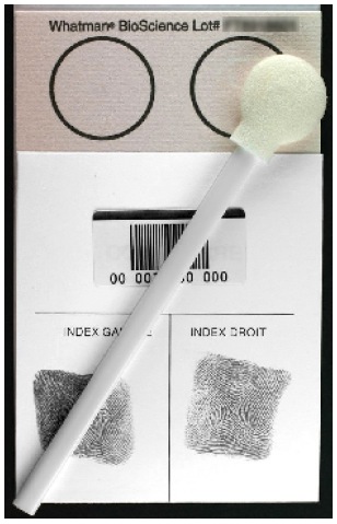 Kit d'empreintes digitales