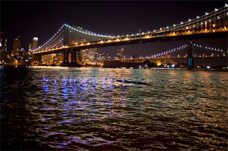 Les lumières du fleuve du projet Architectures amphibies