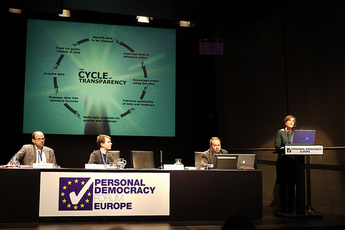 Ellen Miller sur scène à PDF Europe