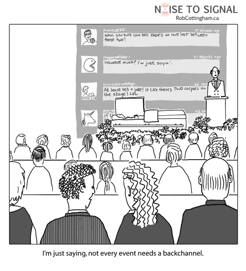 backchannel par Rob Cottingham backchannel par Rob Cottingham