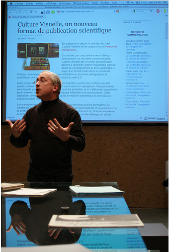 André Gunthert par Didier Roubinet André Gunthert par Didier Roubinet