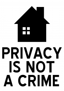 Privacy is not a crime
