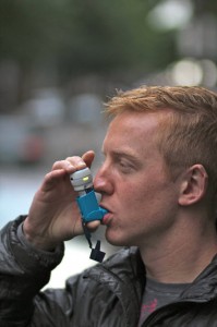 le capteur asthmapolis sur un inhalateur Le capteur asthmapolis sur un inhalateur