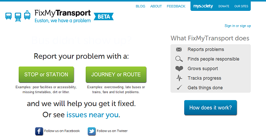 FixMyTransport FixMyTransport