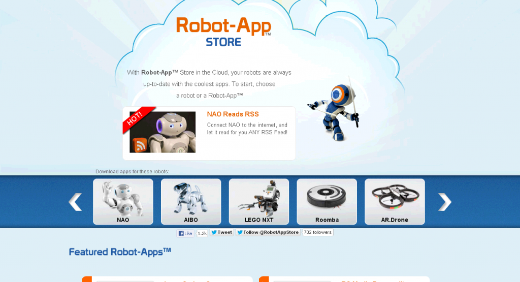 Robot App Store - Apps For Every Robot! Robot App Store - Apps For Every Robot!