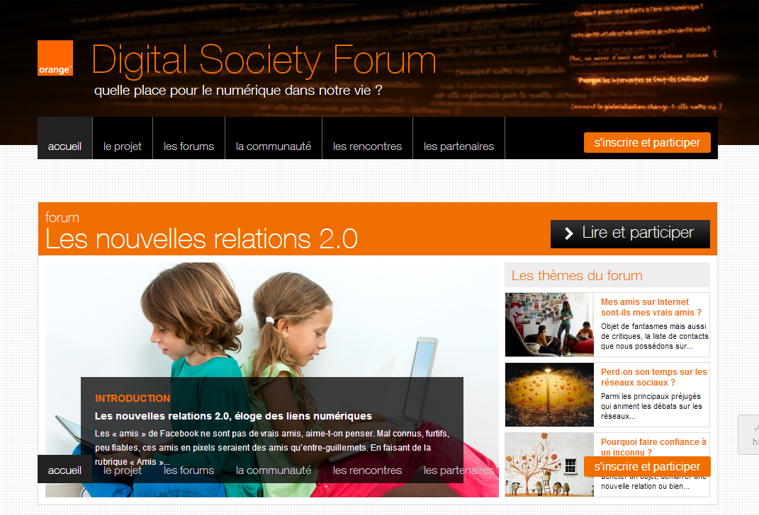 Orange - Digital Society Forum