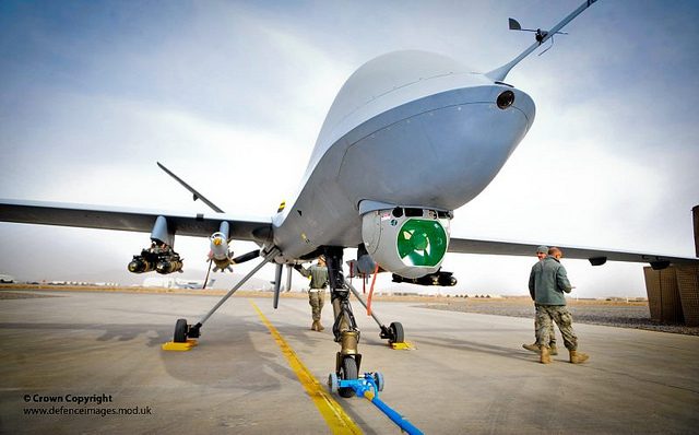 Reaper Remotely Piloted Air System (RPAS) Oeil du Reaper