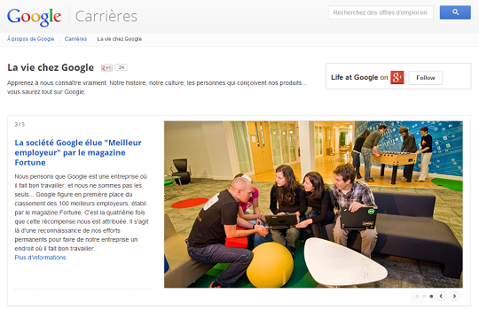 GoogleCarrieres
