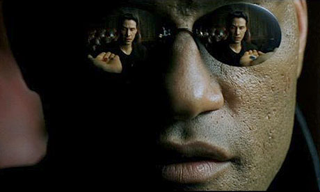 Image tirée du film Matrix Image tirée du film Matrix