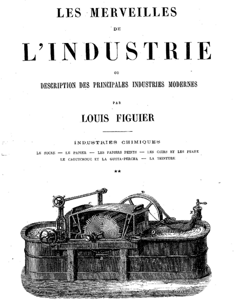 Les Merveilles de l'industrie moderne de Louis Figuier (4 volumes, 1873-1876) Les Merveilles de l'industrie moderne de  Louis Figuier (4 volumes, 1873-1876)