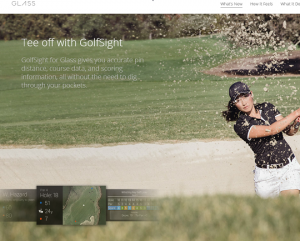 googleglassgolf