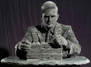 Statue d'Alan Turing au Bletchley Park museum