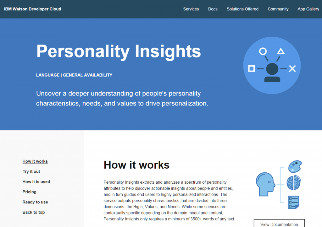 personalityinsightswatson