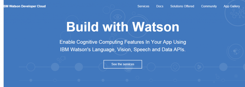 IBM Watson Developer Cloud