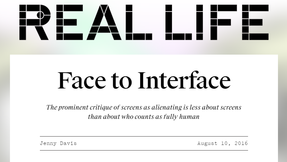 reallifefacetointerface