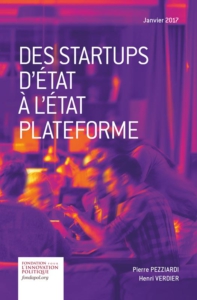 Couverture de la note des startups d'Etat à l'Etat plateforme