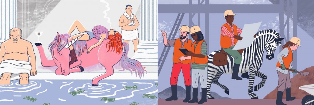 Licorne ou zèbre, il faut choisir ! Licorne ou zèbre, il faut choisir !