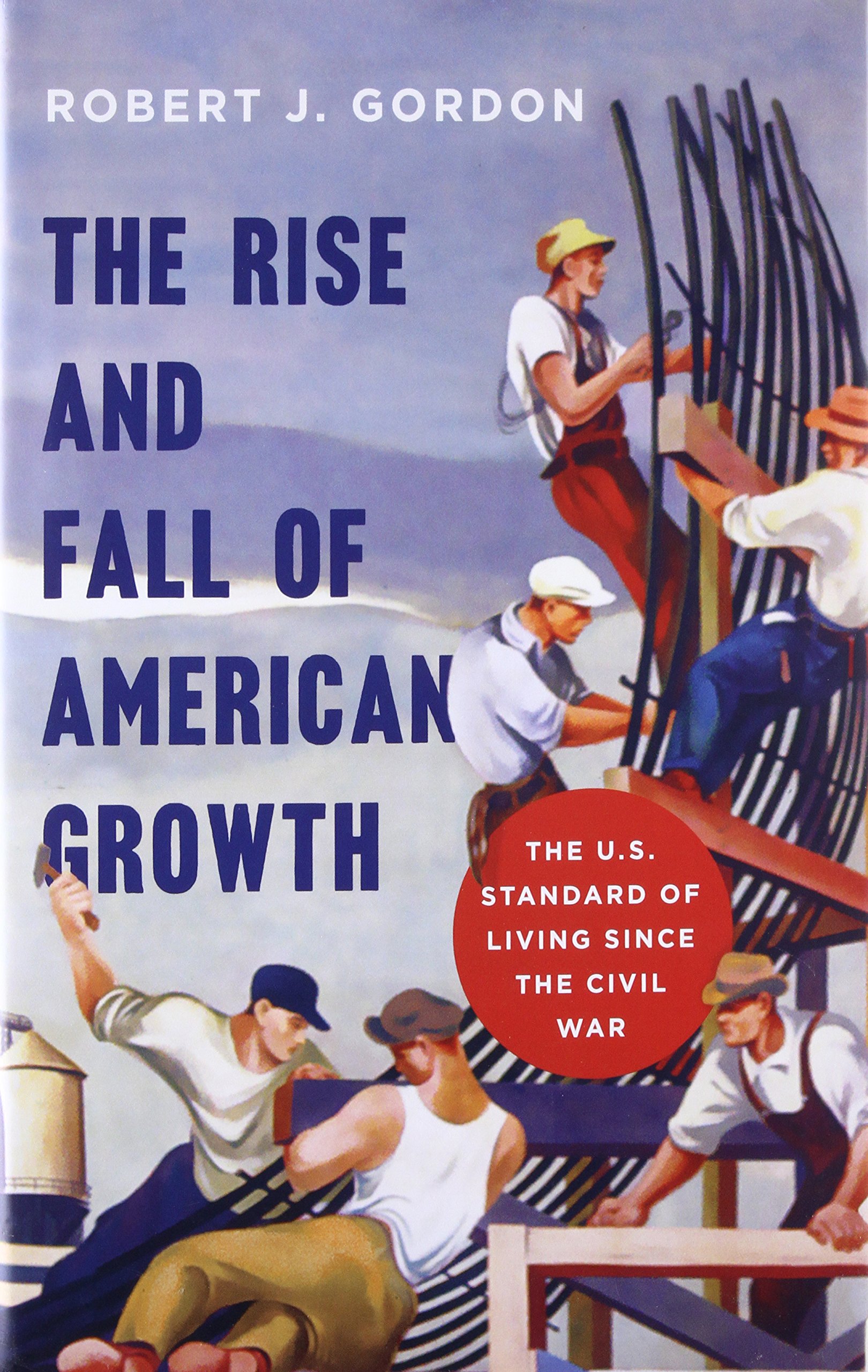 Couverture du livre The Rise and Fall of American Growth
