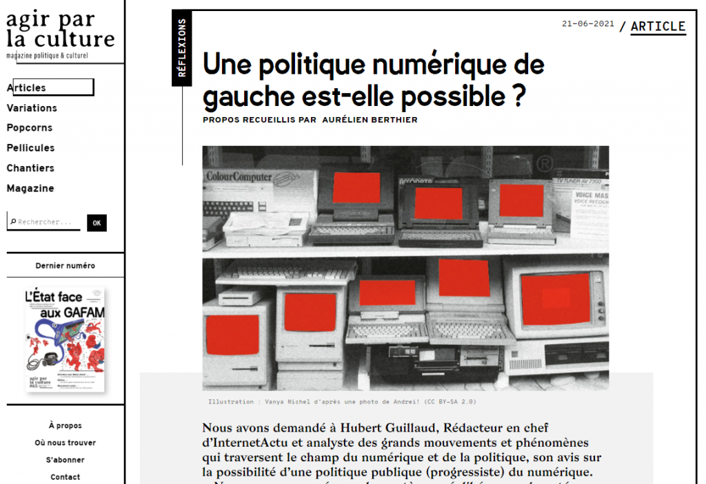 A lire sur Agir par la culture A lire sur Agir par la culture