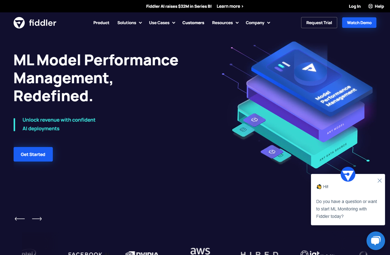 Page d'accueil de Fiddler