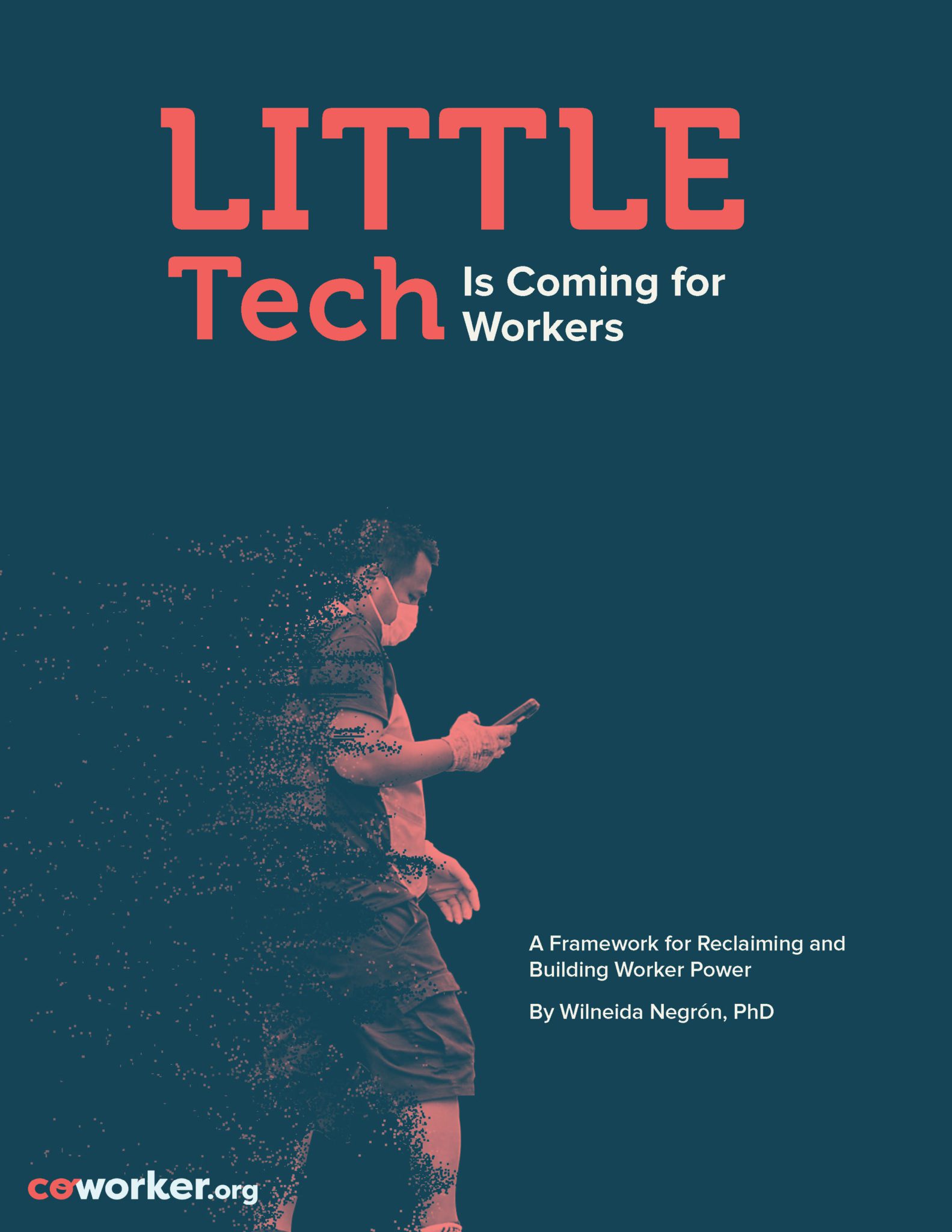 Couverture du rapport Little Tech Workers Couverture du rapport Little Tech Workers